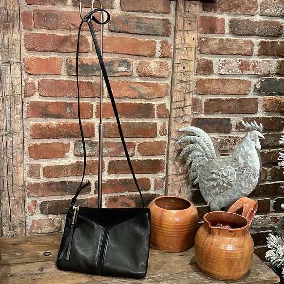 Leather And Suede Stella & Dot Covet Crossbody Bag - Picture 3 of 6